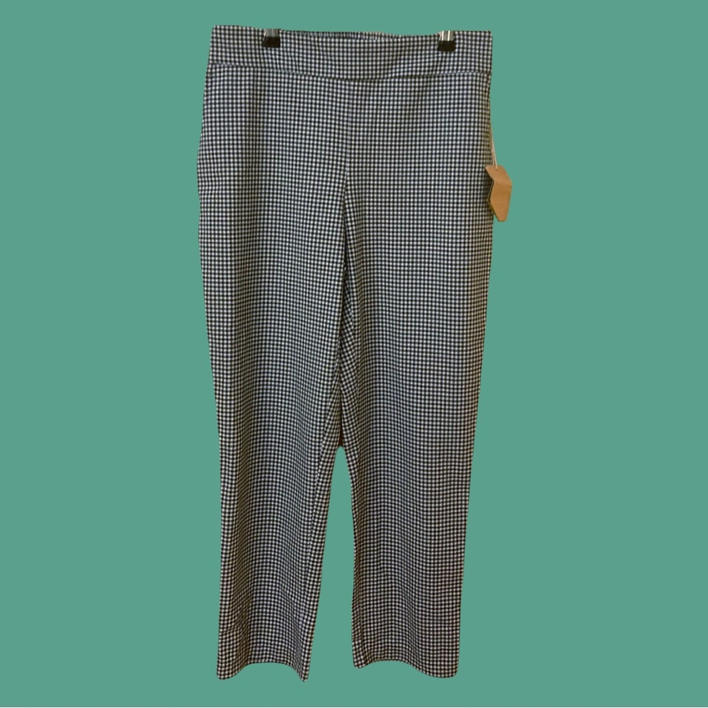 5/$25 Rachel Zoe Monochrome Checkered Trousers NWT